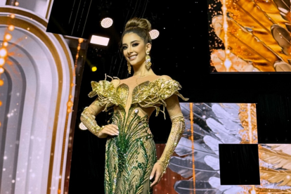 Samantha Quenedit  en el Miss Grand International 2025