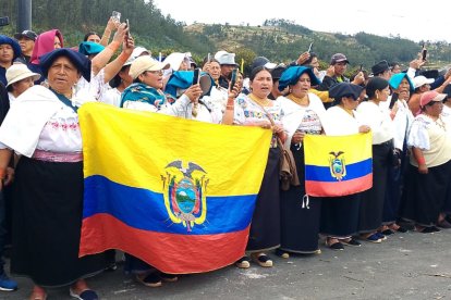La CONAIE asegura que es una censura de parte del Gobierno Nacional.