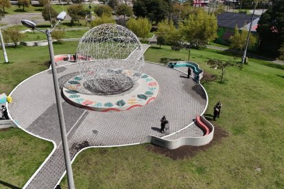 En el paro de octubre de 2025, el parque ha estado vigilado por militares y policías.