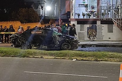 Una persona sobrevivió al accidente de tránsito.