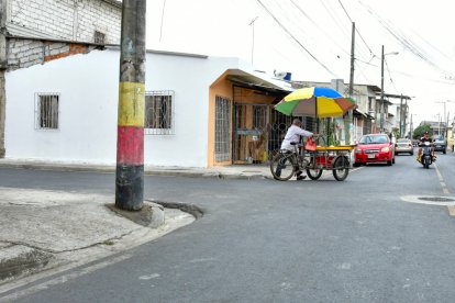 La zona del crimen, en Esmeraldas Chiquito.