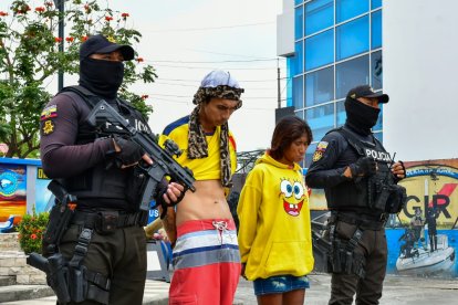 Alias Chimoltriufa y alias Gazú fueron detenidos por la Policias. Ambos son reincidentes.