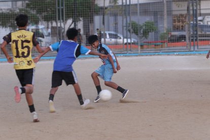 Gabriel Romero juega como extremo izquierdo, en la misma posición que su ídolo Neymar.