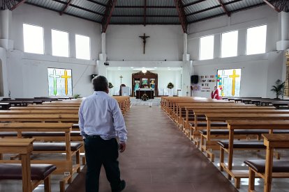 El templo dedicado a Narcisita fue construido con la fe y el esfuerzo de su comunidad.