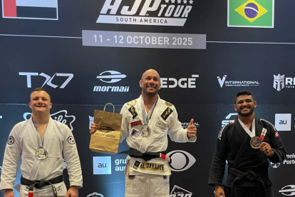 Leo Iturralde fue campeón Continental AJP, el pasado 12 de octubre.