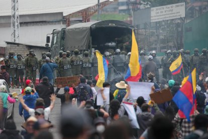 Paro nacional en Ecuador llega al mes de protestas.