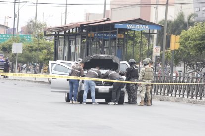 Agentes de la Policía Nacional, con apoyo de personal militar, atendieron la alerta.