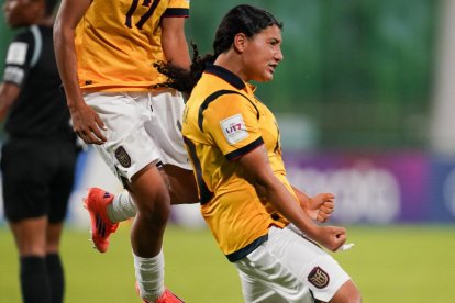 Mary Guerra es la figura de la selección femenina sub-17 de Ecuador.