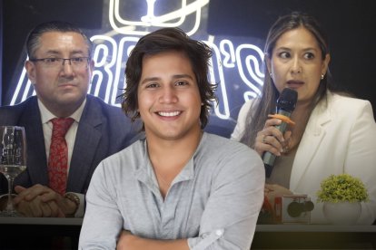 Se realizó una rueda de prensa con el abogado, Dr. Ivan Saquicela y la hermana de Pepe Tola, Verónica Tola.