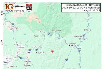 Un nuevo temblor se registró la tarde de este 22 de octubre.