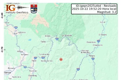 Este miércoles 22 de octubre se reportaron sismos en el sur del país.