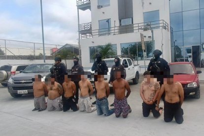 Una célula delictiva de Los Choneros dedicada al sicariato fue desarticulada en Manta