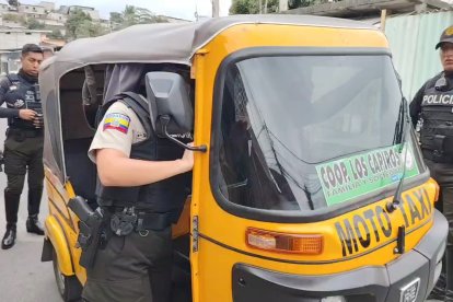 La Policía realizó un operativo horas después del crimen.