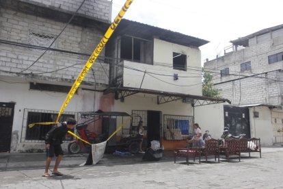 En este lugar ocurrió el incendio.