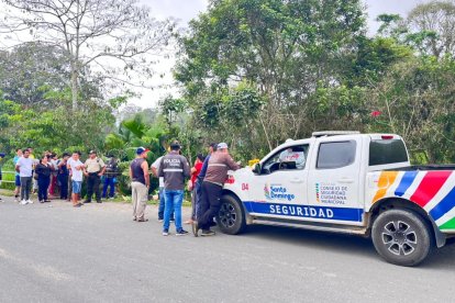 El sector fue cercado por los investigadores mientras se efectuaban las pericias.