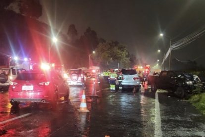 La Policía determinó que el conductor tenía en su organismo tres veces más alcohol de lo permitido por la ley.