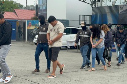 En total, 10 personas fueron detenidas.