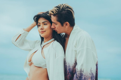 Blad Rhoy y Carolina Romo son dos creadores de contenido ecuatorianos