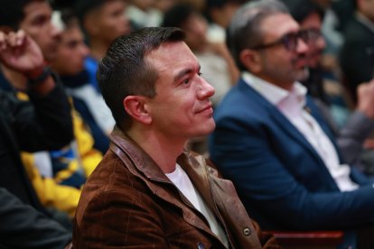 El presidente del Ecuador, Daniel Noboa.