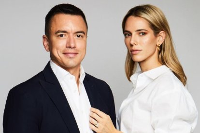 Daniel Noboa y Lavinia Valbonesi fueron denunciados por presunto tráfico de influencias