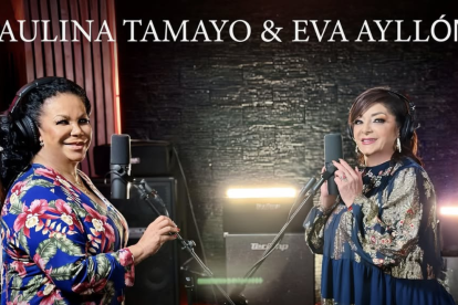 Paulina Tamayo hizo una colaboración con la cantante peruana Eva Ayllón.