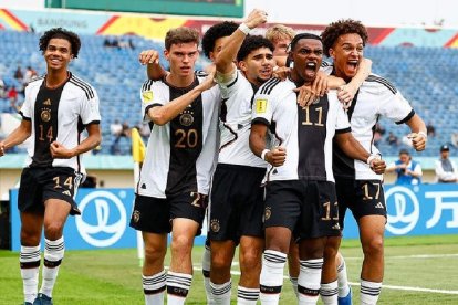 Alemania cuando levantó el título en Indonesia 2022.