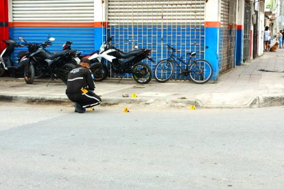 En este lugar estaban las víctimas cuando fueron atacadas por los sicarios