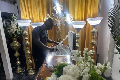 Ismael Nazareno padre de Miguel y su último adiós en su casa de Socio Vivienda 2.