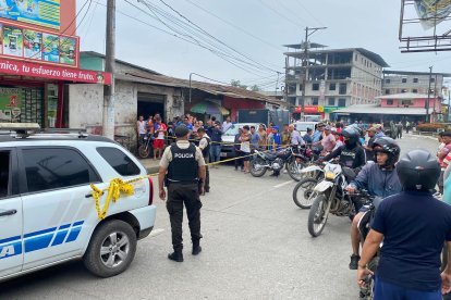 Momentos de dolor en Montalvo tras un violento hecho ocurrido en la vía pública.