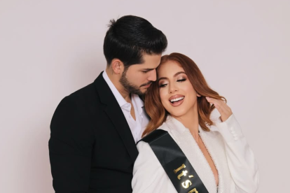 Renier Izquierdo y Antonella Moscoso