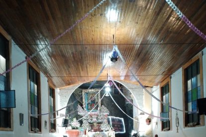 Este templo es más concurrido a inicios de octubre por la festividad de la Virgen.