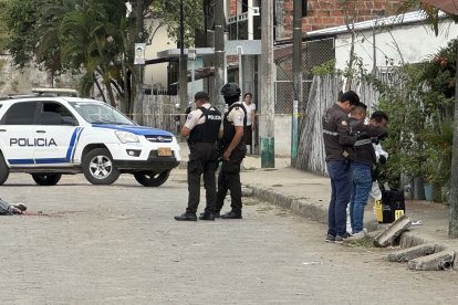 Más de cuatro personas participaron en el crimen de los dos elementos de la Policía Judicial de Manabí