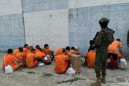 Las Fuerzas Armadas ejecutaron una operación de control de armas, municiones, explosivos y objetos prohibidos en el CPL El Rodeo