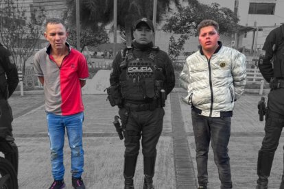 Los sospechosos son de nacionalidad venezolana y tienen antecedentes penales.