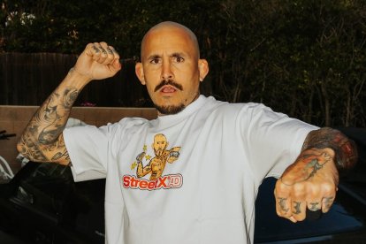 Chito Vera ya empezó a vestir varias de las nuevas prendas en colaboración con StreetXAD.