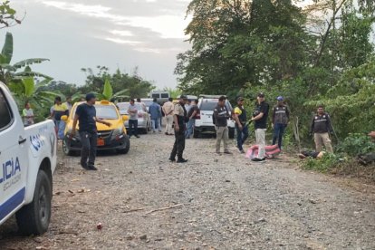 El taxista fue encontrado asesinado en el camino al recinto San José.