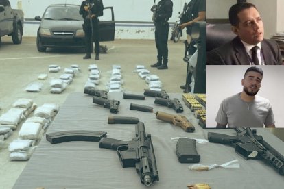 La Policía Nacional presentó armas y otras evidencias que tendrían relación con los crímenes del fiscal Marcelo Vásconez y el creador de contenido Jonathan Palma
