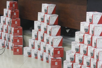 Las primeras mil cámaras que serán instaladas gratuitamente.