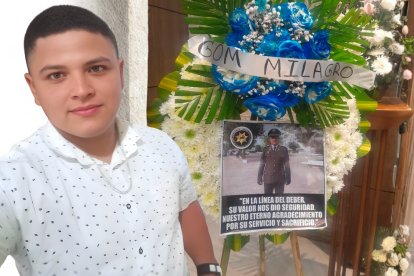 El cabo de la Policía fue velado y sepultado en Guayaquil.