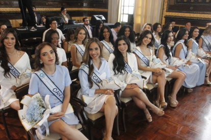 Candidatas a Reina de Guayaquil 2025.