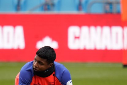 Jeremy Arévalo tendrá minutos ante Nueva Zelanda.