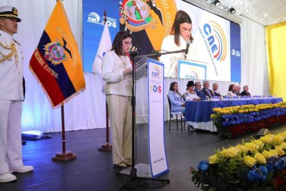 María José Pinto, vicepresidenta de Ecuador.