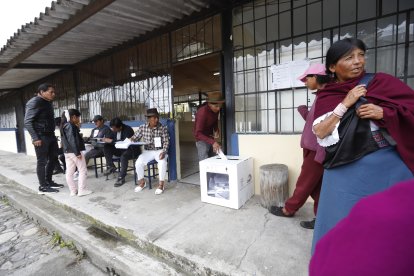 En Cotacachi y Otavalo, no hubo contratiempos en las votaciones.