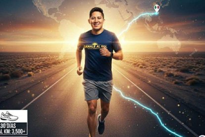 José Cusnia y la maratón de la locura de 3.701 km de México a EE.UU.