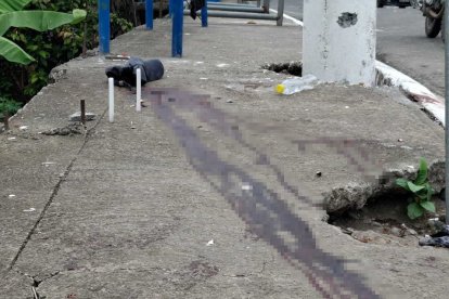 En el sitio del ataque encontraron grafitis y hasta una hamaca guindada.