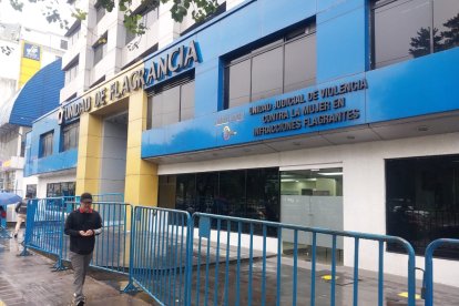 El caso fue conocido en la Unidad de Flagrancia de Quito, norte de la urbe.