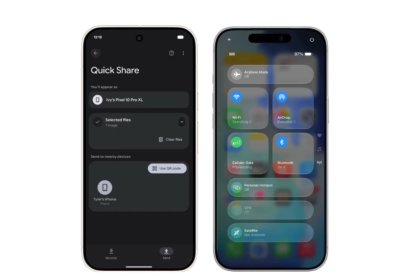 La transferencia de archivos entre Android y iPhone se vuelve más sencilla con Quick Share y AirDrop.