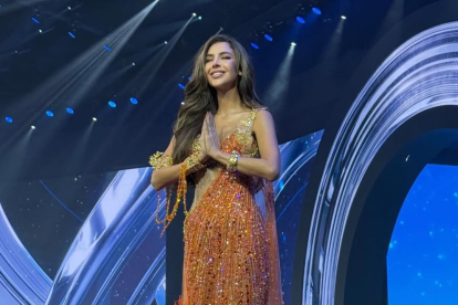 Nadia Mejía en el Miss Universo 2025