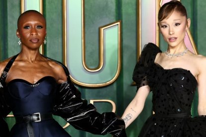 Ariana Grande y Cynthia Erivo forman parte del elenco de ‘Wicked’.