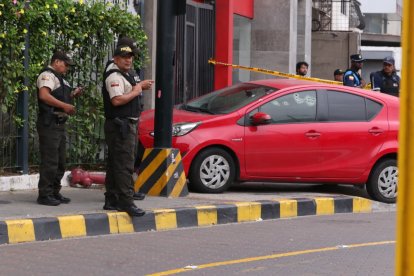 Un hecho violento se reportó en la avenida Francisco de Orellana, norte de Guayaquil.